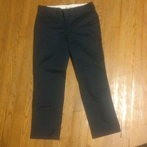 Navy Blue Dickies Slim Taper